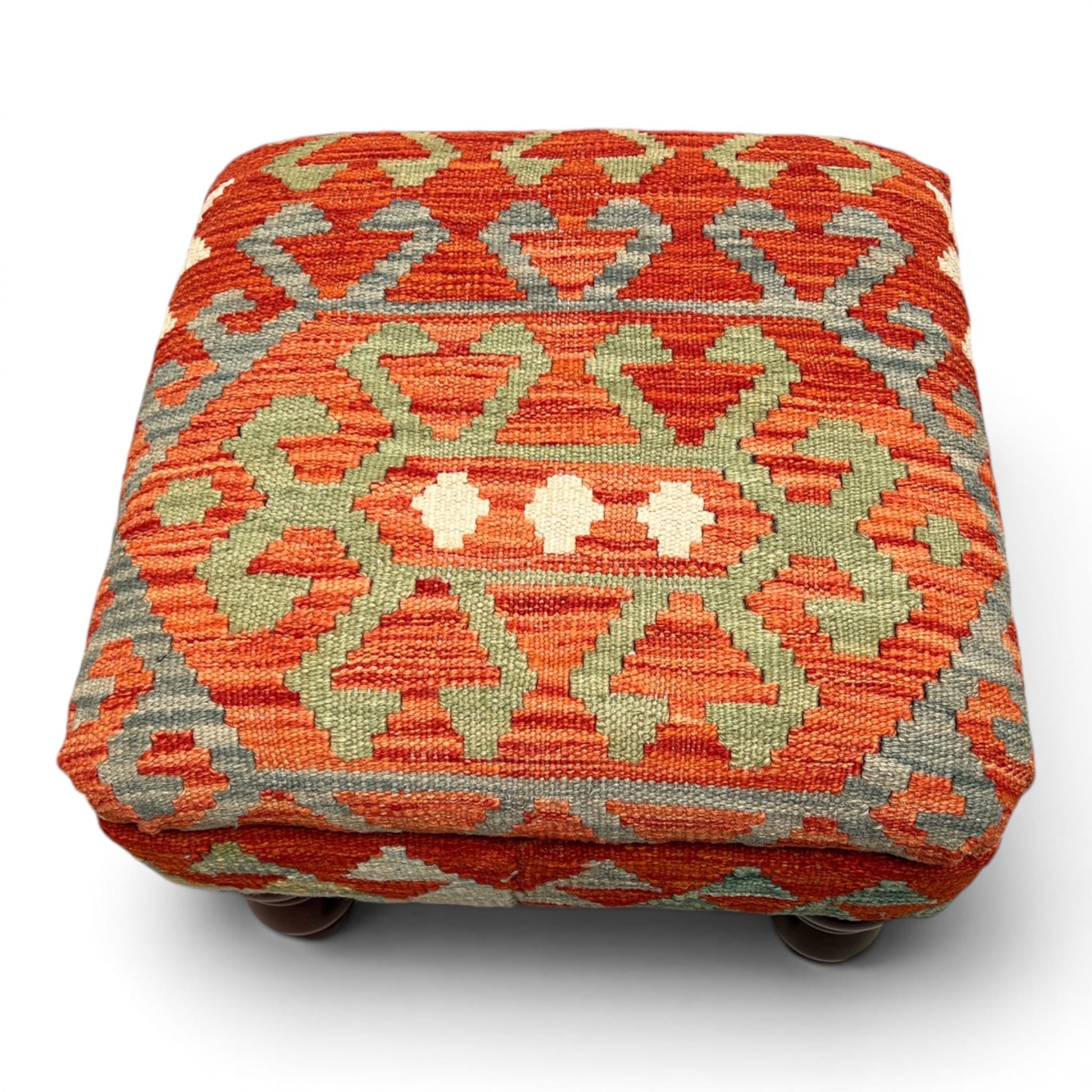 Kilim Stool 44cmsx44cms - kilimfurniture