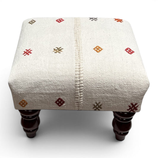 Kilim Stool 40cmsx40cms - kilimfurniture