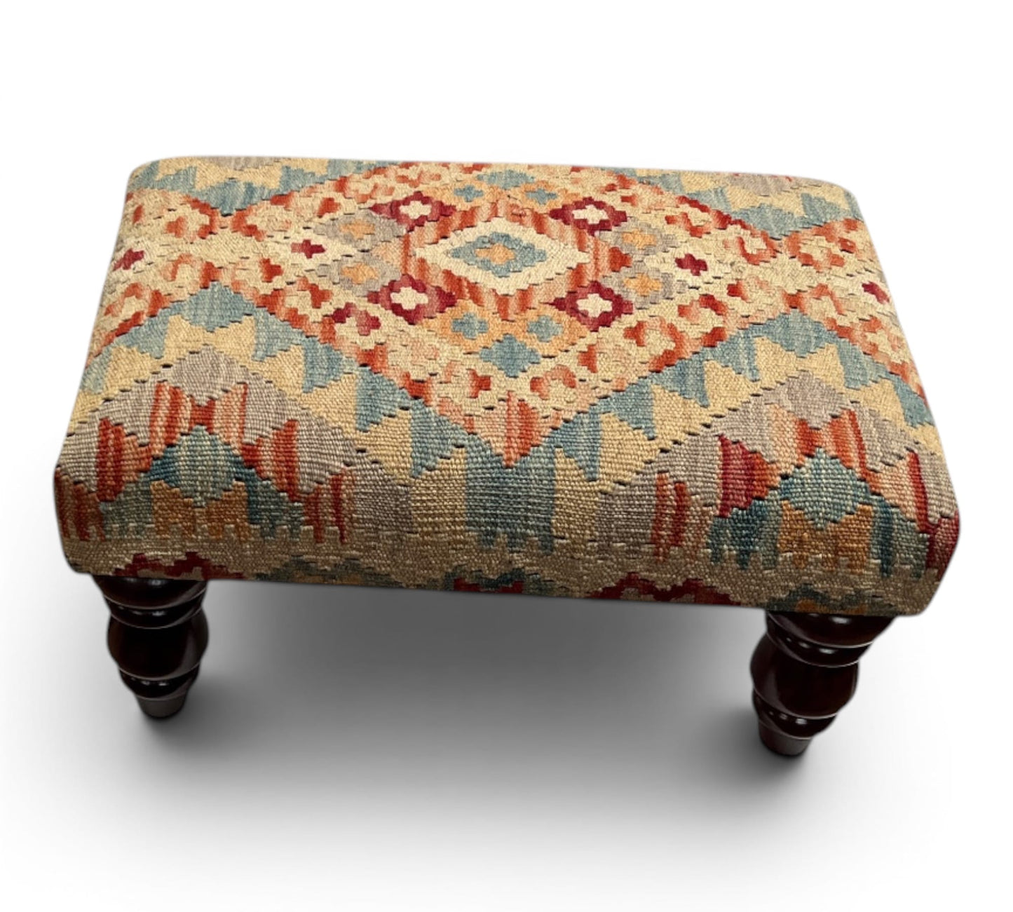 50cmsx35cms Kilim Stool - kilimfurniture