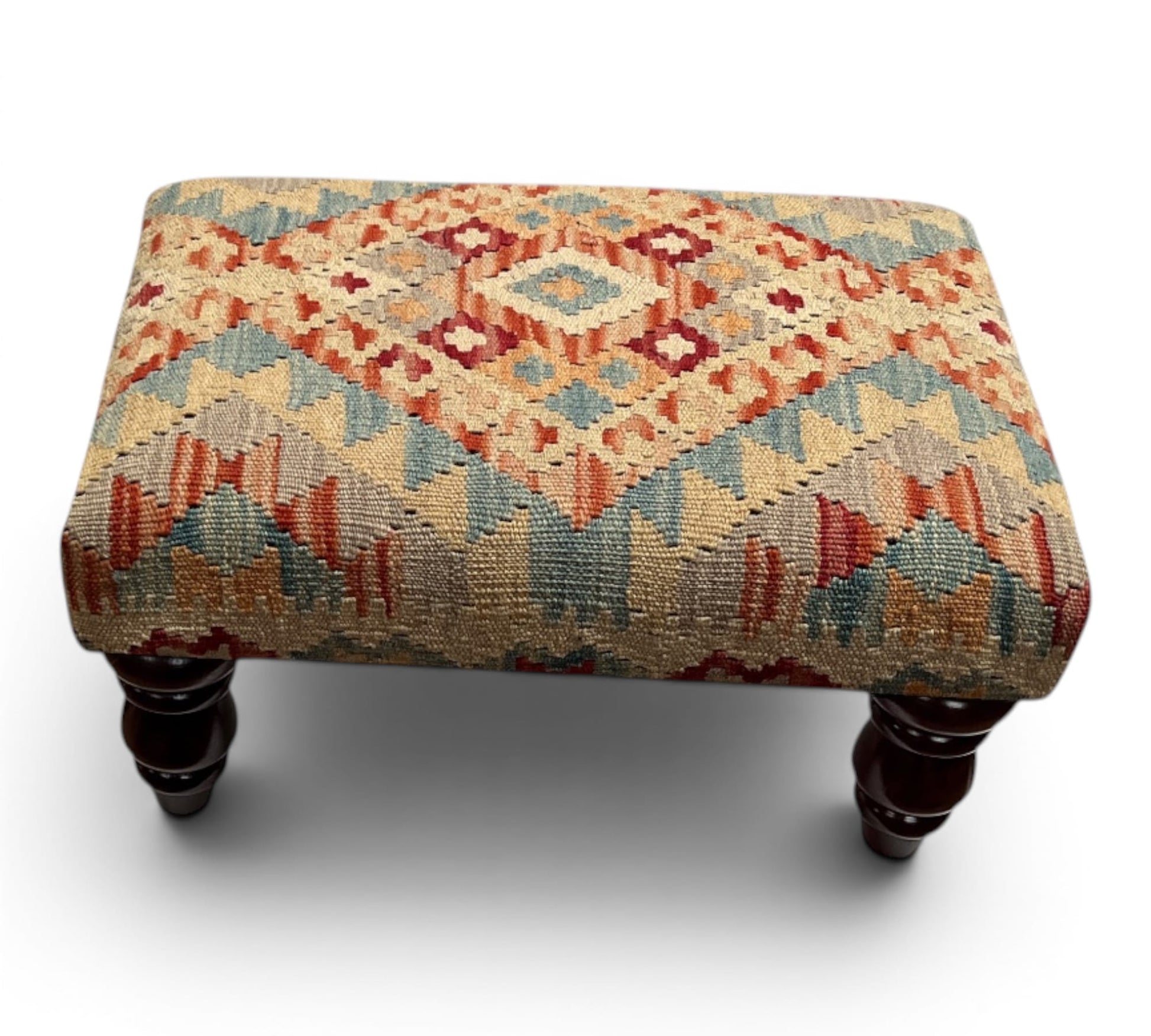 50cmsx35cms Kilim Stool - kilimfurniture