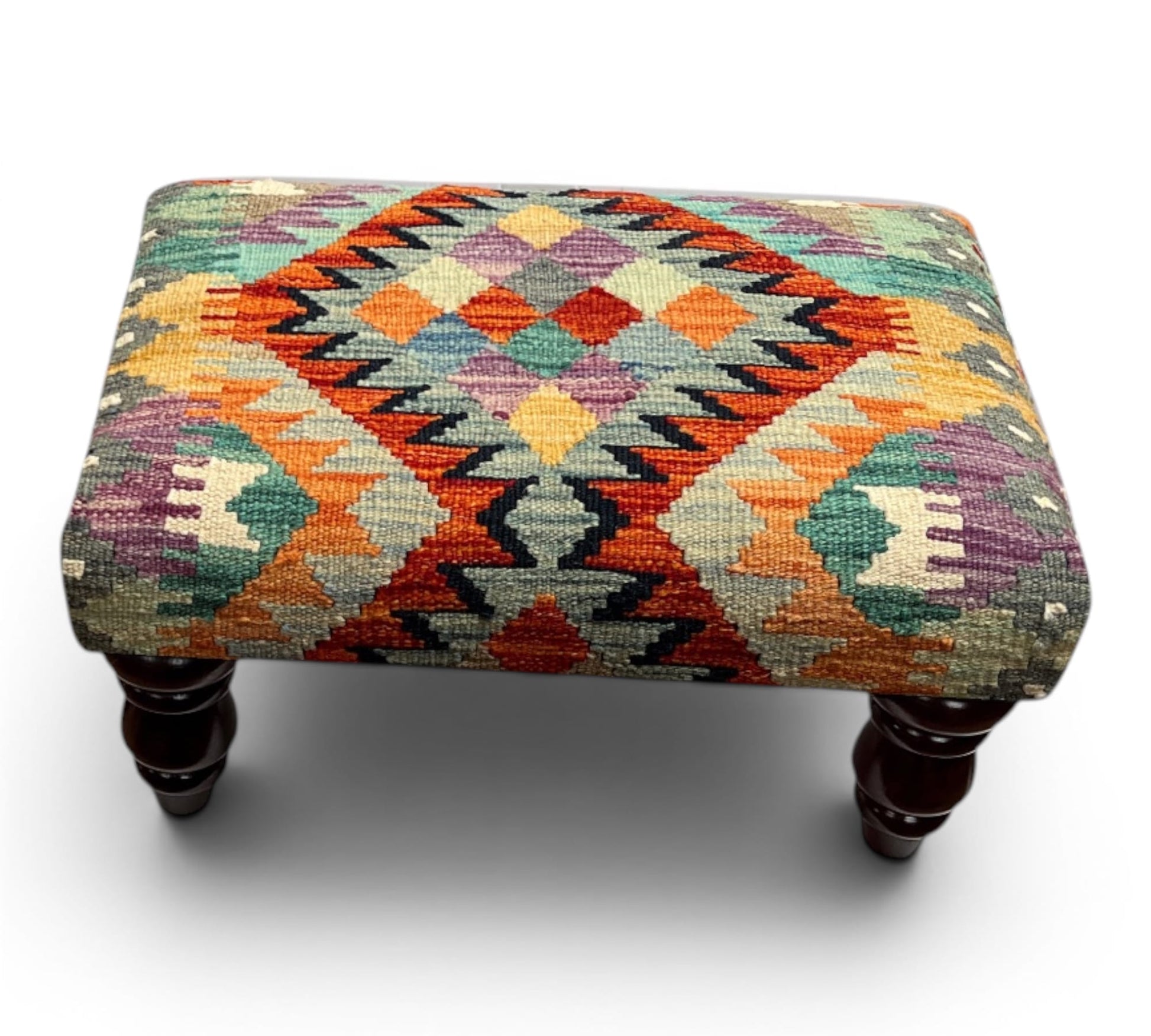 50cmsx35cms Kilim Stool - kilimfurniture