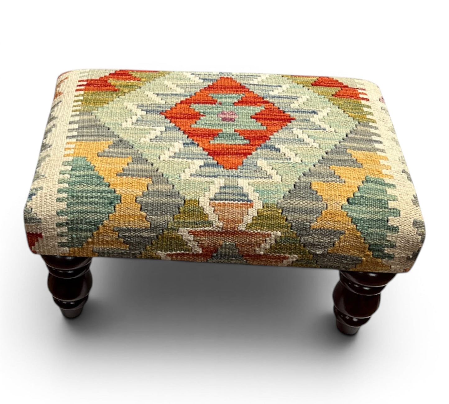 50cmsx35cms Kilim Stool - kilimfurniture