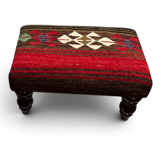 50cmsx35cms Kilim Stool - kilimfurniture