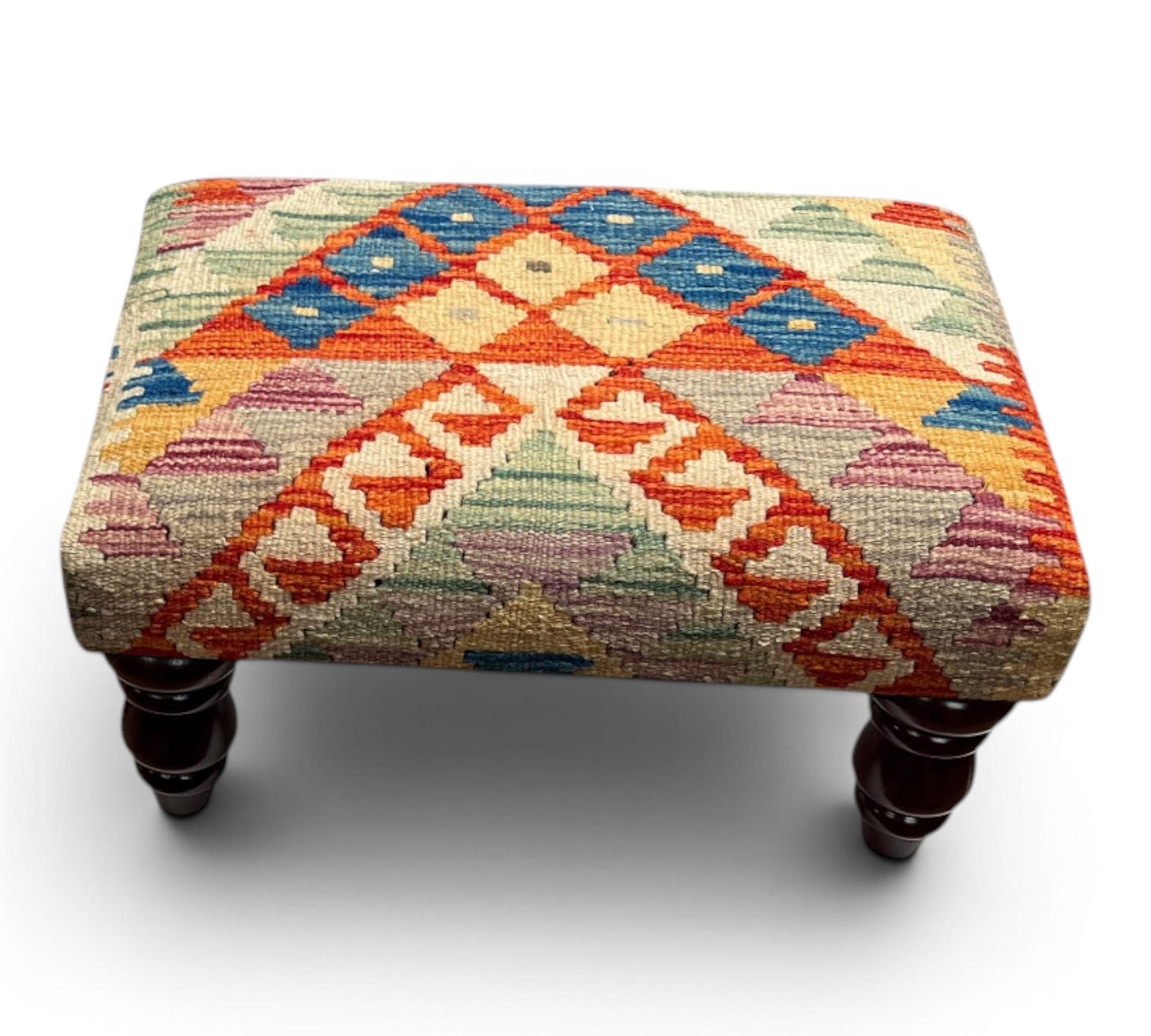 50cmsx35cms Kilim Stool - kilimfurniture
