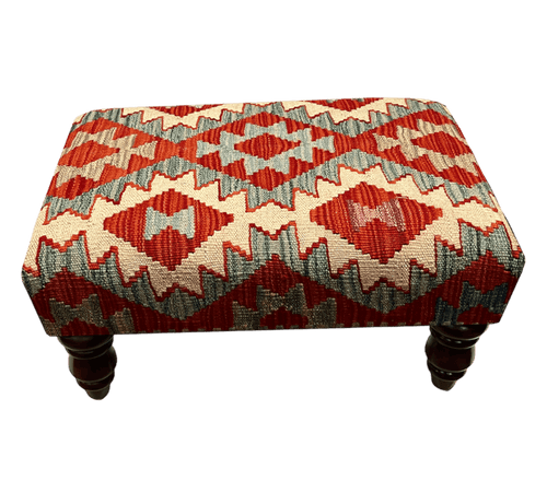 60cmsx40cms Kilim Stool