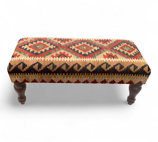 Kilim Bench Stool 90x40cms