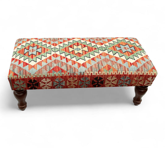 Kilim Bench Stool 90x40cms