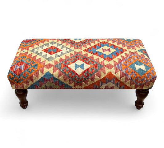 Kilim Bench Stool 90x40cms