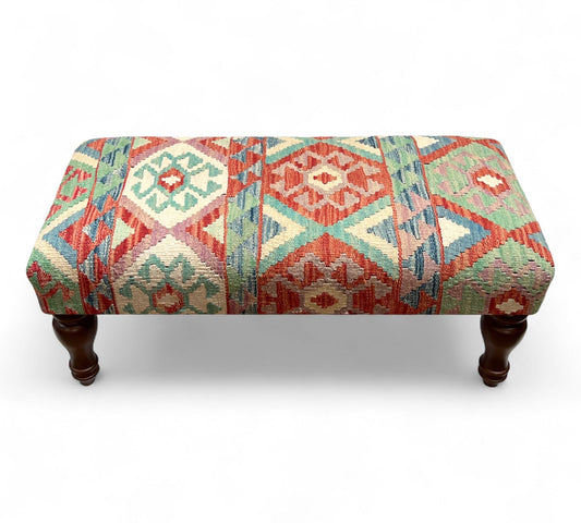 Kilim Bench Stool 90x40cms