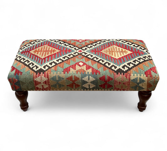 Kilim Bench Stool 90x40cms
