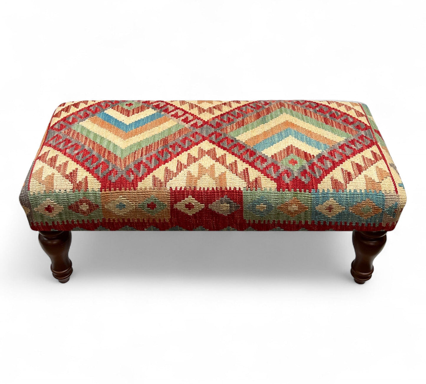 Kilim Bench Stool 90x40cms