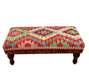90x40cms Kilim Bench Stool