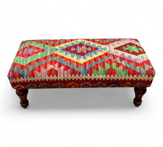 Kilim Bench Stool 90x40cms
