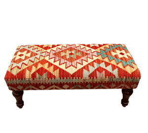 90x40cms Kilim Bench Stool