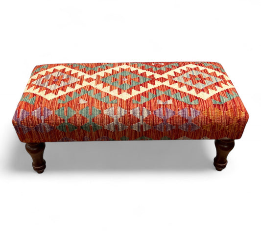 Kilim Bench Stool 90x40cms