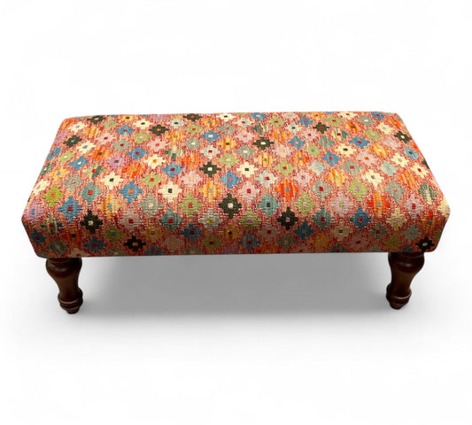 Kilim Bench Stool 90x40cms