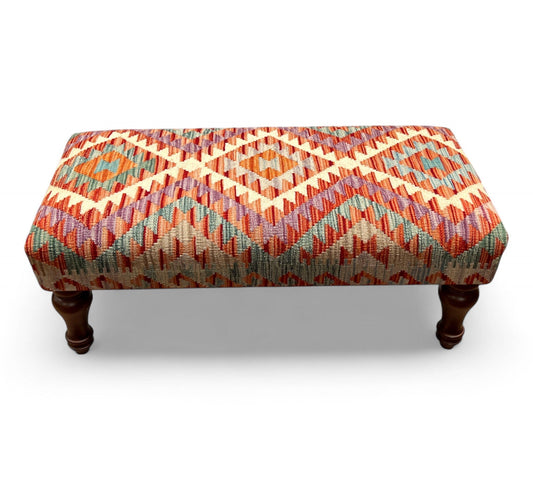 Kilim Bench Stool 90x40cms