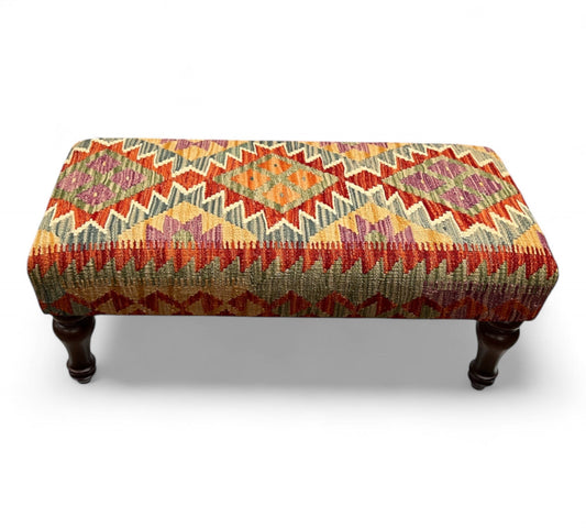 Kilim Bench Stool 90x40cms