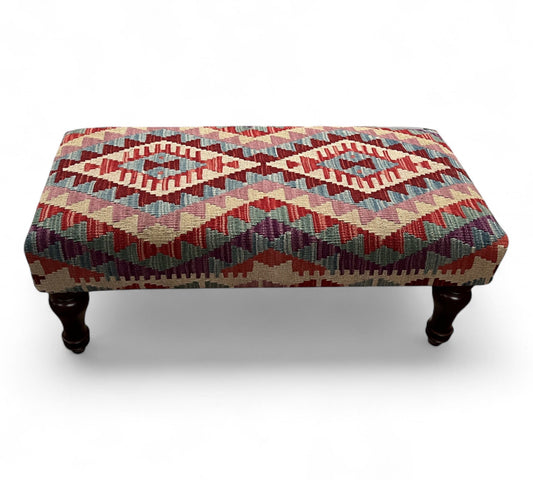 Kilim Bench Stool 90x40cms