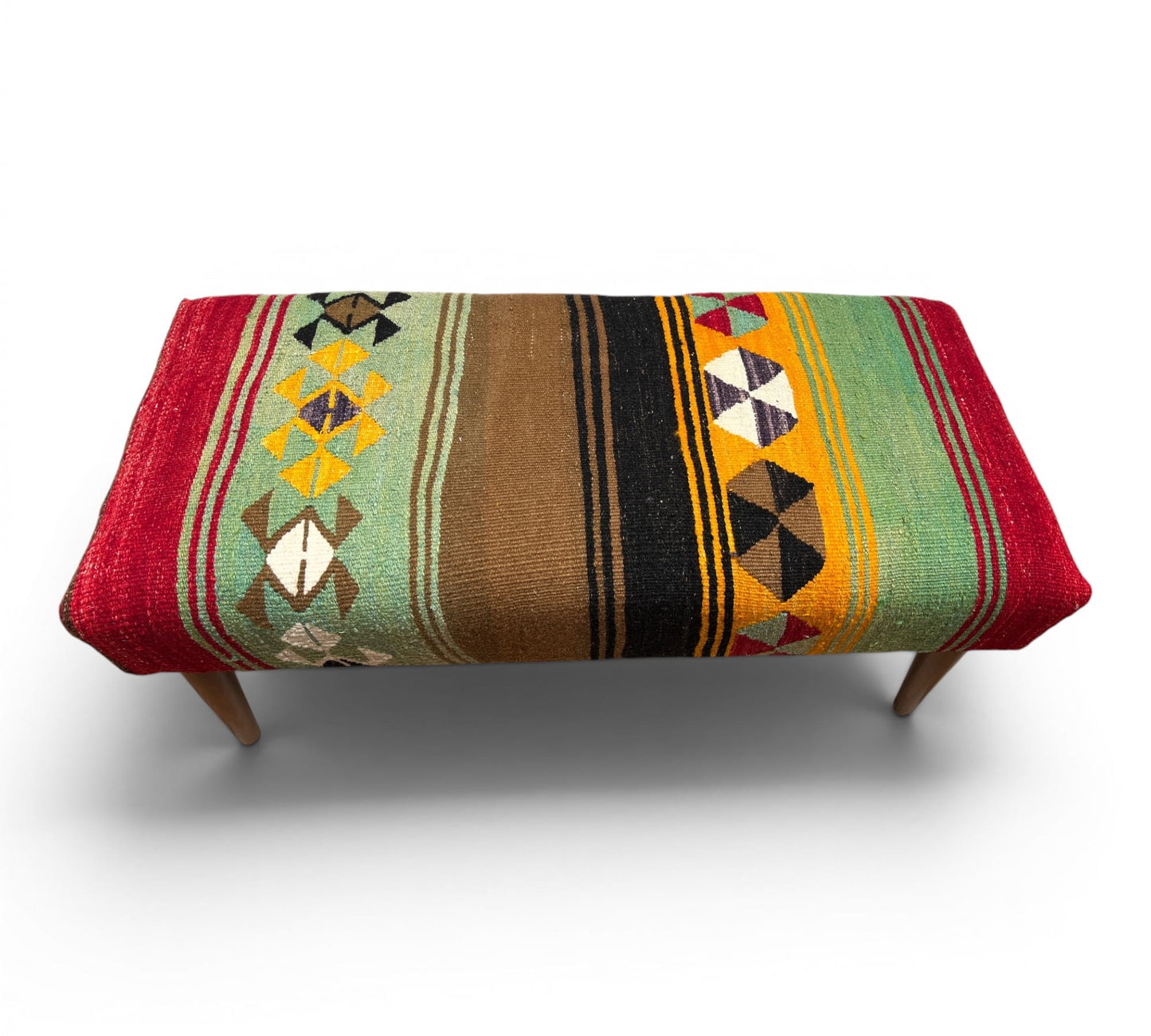 Kilim Bench Stool 90x40cms - kilimfurniture