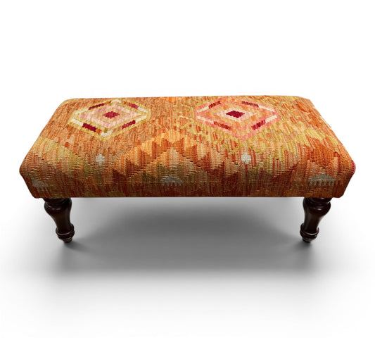 Kilim Bench Stool 90x40cms - kilimfurniture