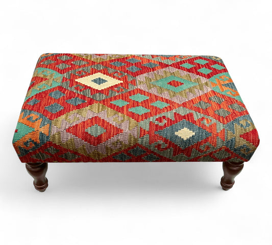 Kilim Table Stool 90cmsx60cms