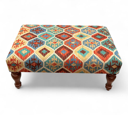 Kilim Table Stool 90cmsx60cms