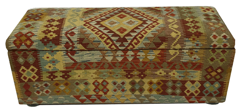 120cmsx45cms Kilim Ottoman - kilimfurniture