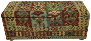 120cmsx45cms Kilim Ottoman - kilimfurniture