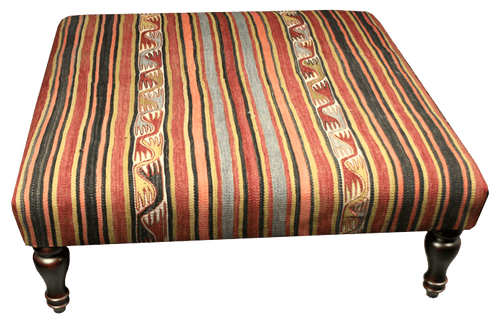 100cmsx100cms Kilim Table Stool SOLD - kilimfurniture