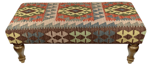 100cmsx45cms Kilim Bench Stool - kilimfurniture