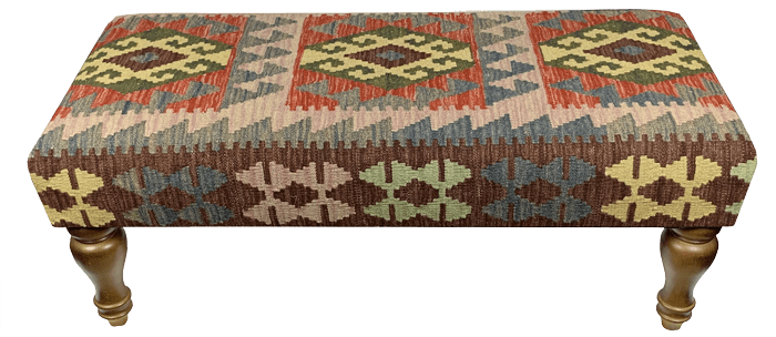 100cmsx45cms Kilim Bench Stool - kilimfurniture