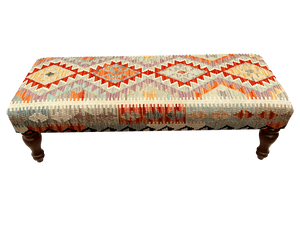 120cmsx45cms Kilim Bench Stool