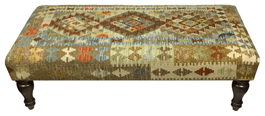 120cmsx60cms Kilim Table Stool SOLD - kilimfurniture