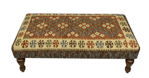 120cmsx60cms Kilim Table Stool SOLD - kilimfurniture