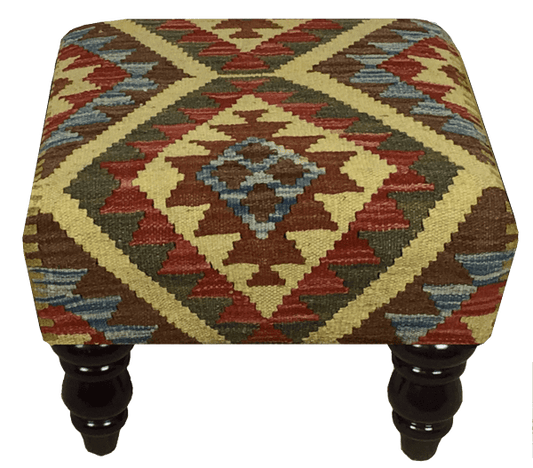 40cmsx40cms Kilim Stool SOLD - kilimfurniture