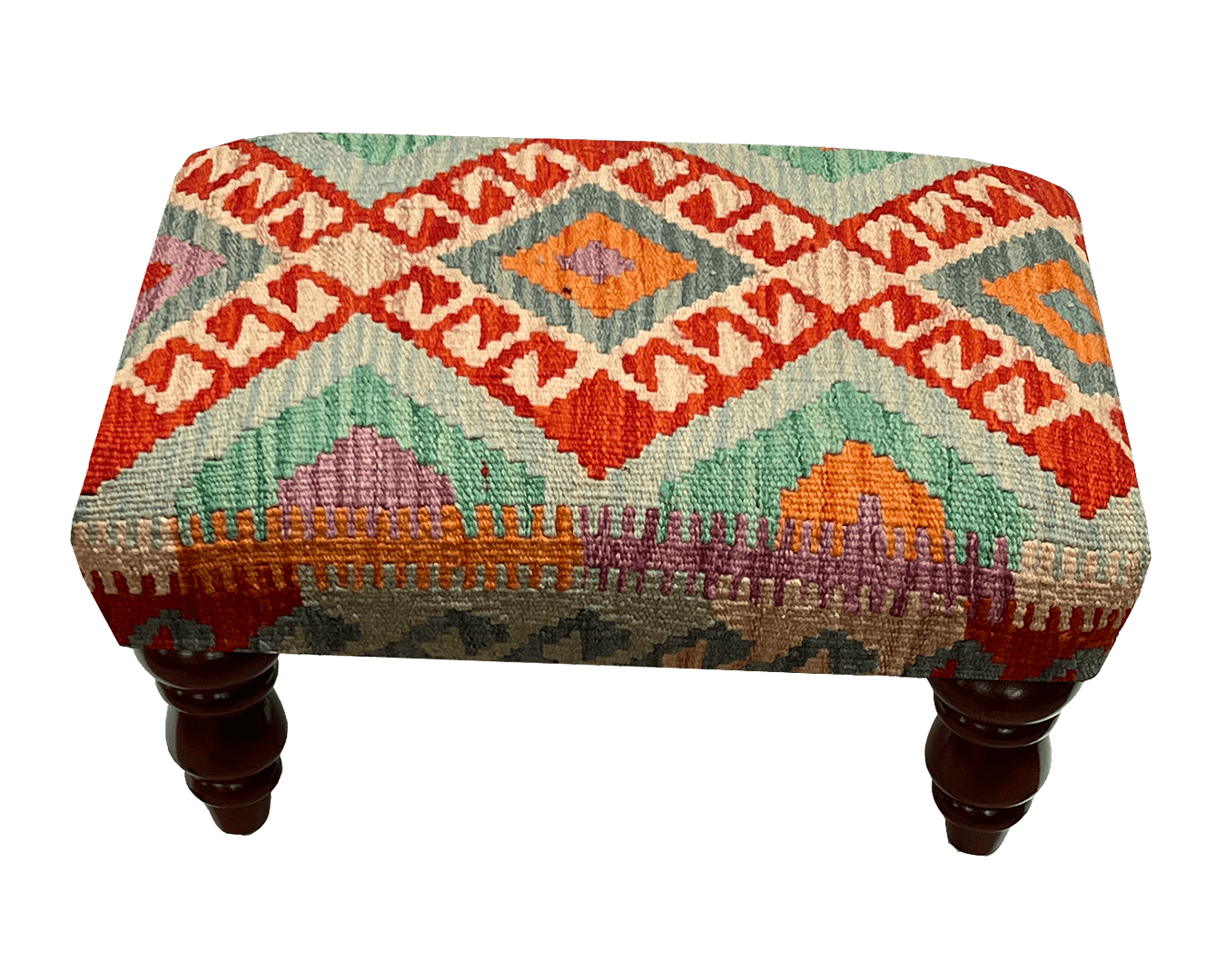 Kilim small stool 50cmsx35cms