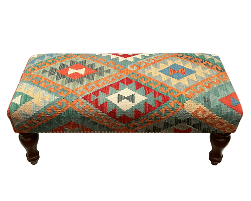 90x40cms Kilim Bench Stool