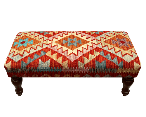 90x40cms Kilim Bench Stool