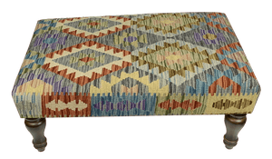 90cmsx60cms Kilim Table Stool - kilimfurniture
