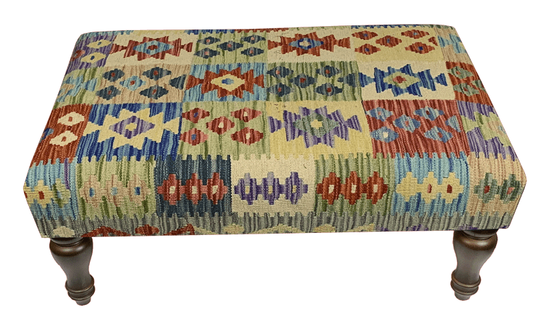 90cmsx60cms Kilim Table Stool SOLD - kilimfurniture