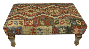 90x60cms Kilim Table Stool - kilimfurniture